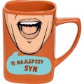 Kubek dla syna na upominek z napisem NAJLEPSZY SYN