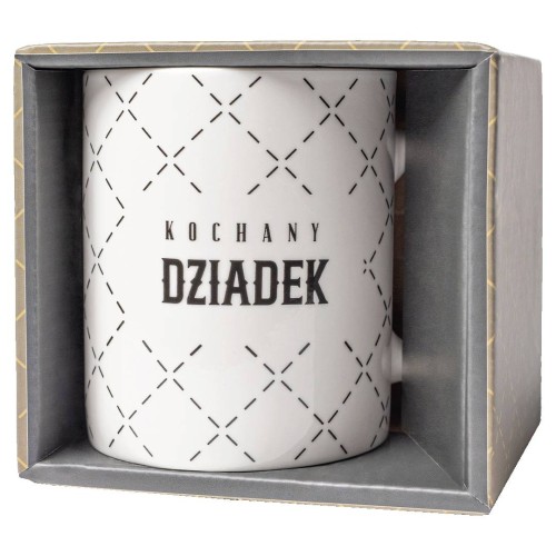 Elegancki kubek dla Dziadka na prezent z napisem Kochany Dziadek