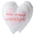 Zestaw walentynkowy biało-różowy dla Niej i dla Niego