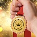 Medal na prezent dla kobiety z nadrukiem Najlepsza