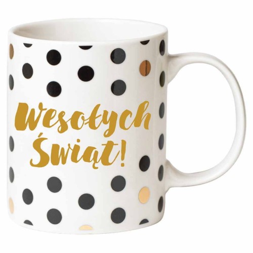 Kubek świąteczny z nadrukiem
