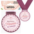 16 Medal Drewniany Najukochańsza Mama na Świecie!