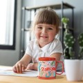 Zestaw prezentowy dla Córeczki na dzień dziecka 3D kubek brelok z latarką
