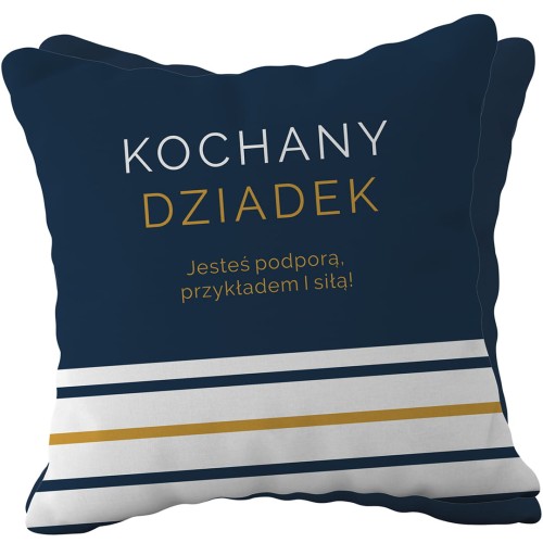 Poduszka prezentowa dla Dziadka z napisem Kochany Dziadek