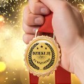 Medal na prezent z napisem - DZIĘKUJĘ ZA WSZYSTKO