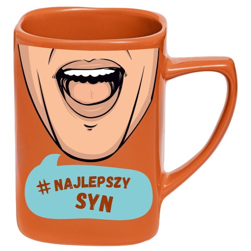 Kubek prezentowy z napisem Najlepszy Syn