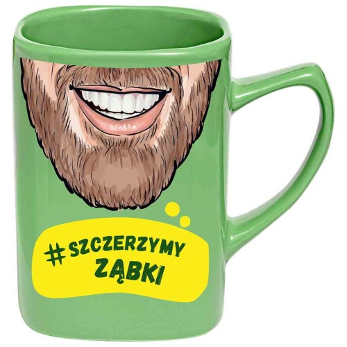Kubek prezentowy z napisem Szczerzymy ząbki