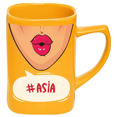 Kubek prezentowy z imieniem Asia