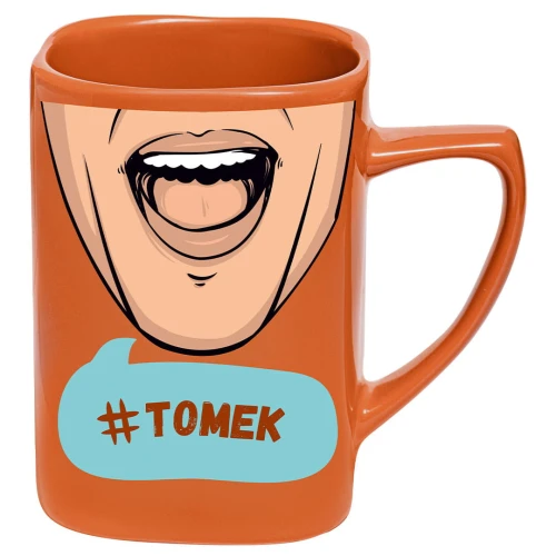 Kubek prezentowy z imieniem Tomek