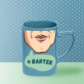 Zestaw SELFIE - BARTEK z torebką (kubek, łyżka, długopis, torebka)