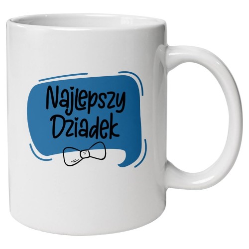 Kubek dla Dziadka - Najlepszy Dziadek biały